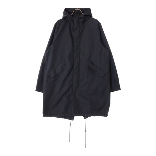 Cappotto DIOR Seanstussy mod stampa logo posteriore cotone nero 033C313A4810 44 uomo