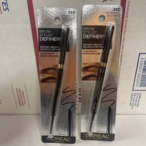 L’Oréal Brow Stylist Definer Ultra-Fine Tip Shaping Pen 390 Dark Brunette X 2 - Picture 1 of 1