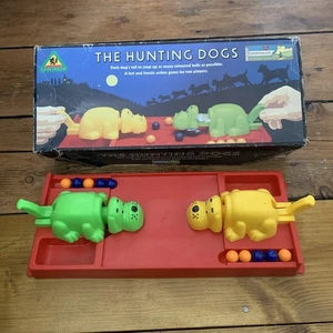 The Hunting Dogs Action Game Like Hungry Hungry Hippos Toy Vintage 1980's - Picture 1 of 5