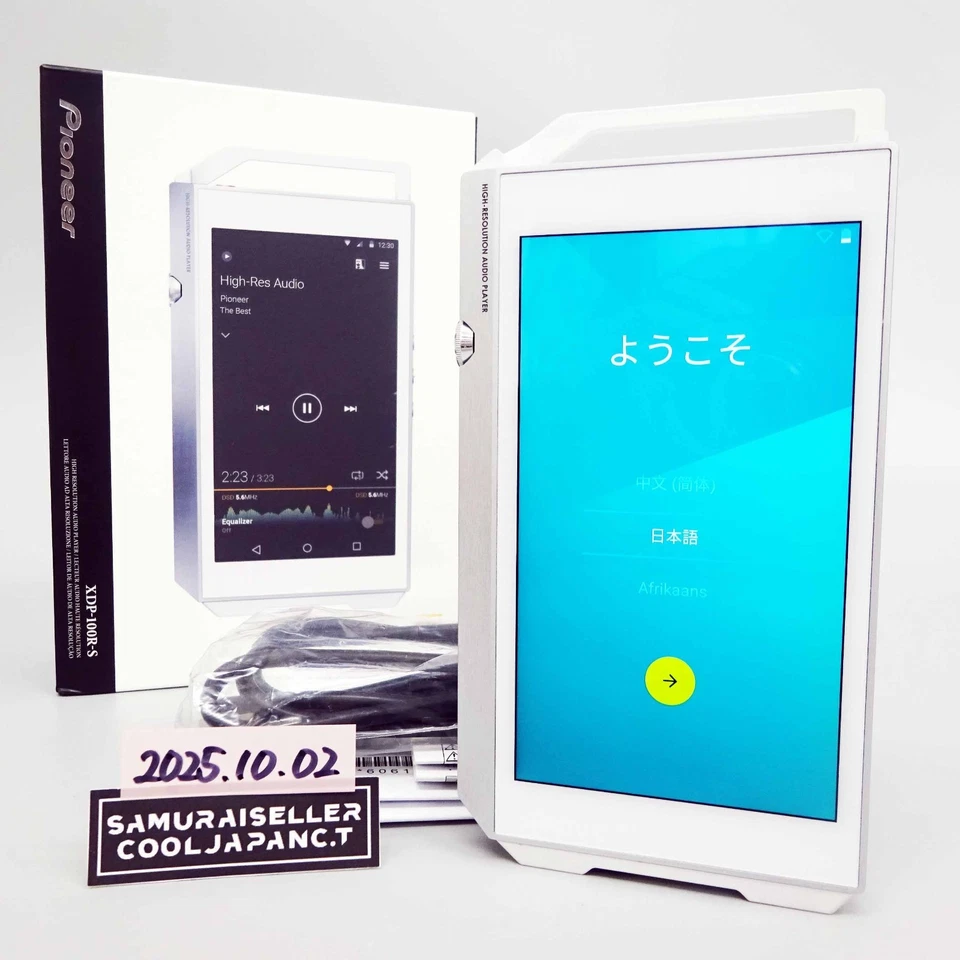 Reproductor de audio digital Pioneer XDP-100R-S 32 GB alta resolución Bluetooth plateado Japón usado Foto 1 de 4