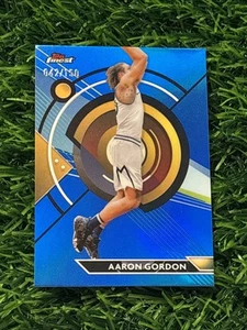 2023-24 Topps Finest Common Blue Refractor /150 Aaron Gordon #13 Denver Nuggets - Picture 1 of 2