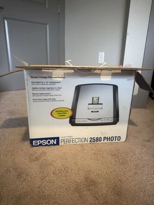 Epson Perfection 2580 Photo Flatbed Scanner, Brand New In Box Unopened! - Image 1 of 2