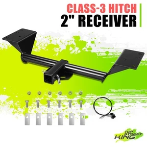 Rear Class 3 Trailer Hitch Steps with 2" Standard Receiver for GMC Acadia 17-23 - Bild 1 von 8