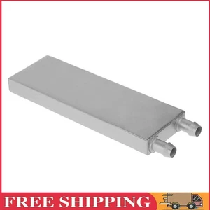 Flüssigwasser-Silberkühlblock aus Aluminiumlegierung für Computer (120 x 40 mm) - Afbeelding 1 van 10