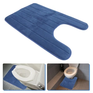 Toilet Mat Comfortable Ground U-shaped Closestool Feet Cushion Urine Mats - Picture 1 of 12