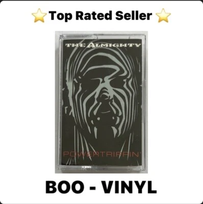 The Almighty - Powertrippin' - Cassette Tape Hard Rock / Metal Ex / Mint - Image 1 of 4