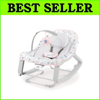Cozy 3-in-1 Infant to Toddler Rocker with Vibrations and Plush Toy - Max 40 lbs! - Image 1 of 4