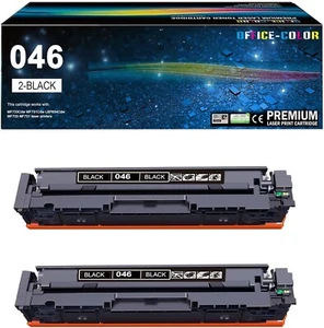 Cartucho de tóner 046H (2B) negro MF733Cdw repuesto para tóner Canon 046 CRG-046 - Imagen 1 de 5