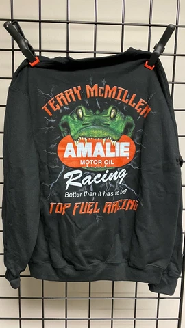 Terry McMillen/Amalie Oil Sweatshirt Cover