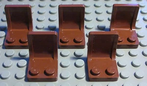 LEGO Railway - Car - Truck Seat New Braun 5 Piece - Picture 1 of 1