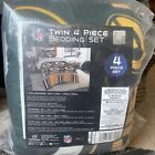 Green Bay Packers Twin NFL 4pc Set Comforter Pillow Case & Sheets