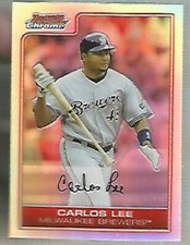 2006 Bowman Chrome Refractors Baseball Card Pick