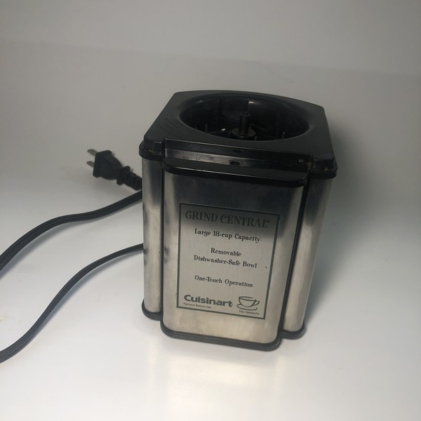 Cuisinart Grind Central Coffee Grinder Base Only DCG-12BC Works Tested Photo Related