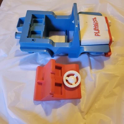 Jeep Play Skool 1970 todo plástico como piezas de carrocería originales incompletas Foto 1 de 2