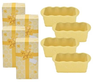 Temp-tations Set of (4) Ruffled 12-oz Mini Loaf Pans - Picture 1 of 2