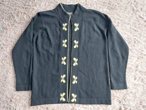 Cashmere by Pringle Womens Cardigan Sweater Pure Cashmere Size 4 - Picture 1 of 16