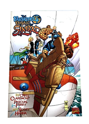 ФАНТАСТИЧЕСКИЙ 4-Е ПУТЕШЕСТВИЕ СИНДБАДА 2001 MARVEL ГРАФИЧЕСКИЙ РОМАН - Изображение 1 из 2