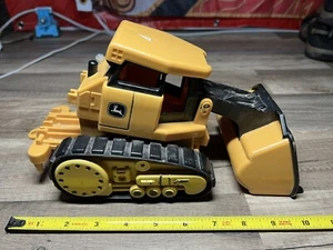 Battery Operated John Deere Licensed Toy Bulldozer Yellow TOMY H0514Q00 EX2-5AZ - Picture 1 of 8