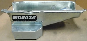 Moroso 21323 SBC Circle Track Oil Pan, 7qt Cap,7 1/2" Deep, Baffles, 2Pc,Rt Side - Bild 1 von 4