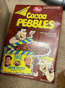 1994 POST COCOA PEBBLES PROMO FLINTSTONES MOVIE POSTER - Picture 1 of 1