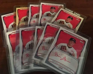 Brian Johnson Topps USA Red / 2010 Autograph Boston Red Sox Pitcher - Bild 1 von 2