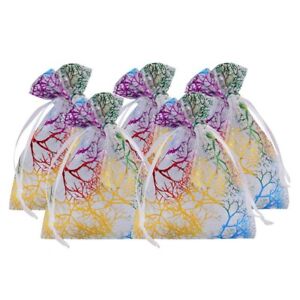  20pcs Organza Drawstring Pouches Jewelry Gift Party Favors Bags for Wedding