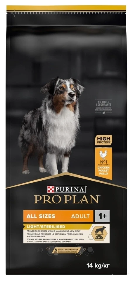 7613035122819 PURINA Pro Plan Light Sterilised All Sizes Adult - trockenfutter f - Bild 1 von 1