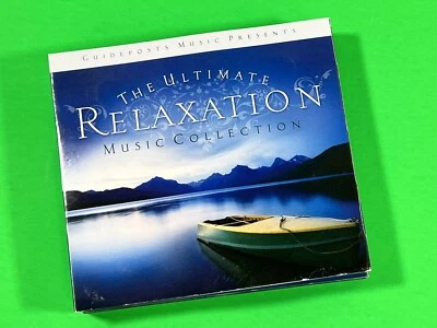 The Ultimate RELAXATION Music COL. 4 CD USED  VGC+ Set for Relax, Med & Sleep - Image 1 of 4