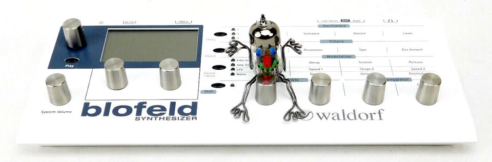 Waldorf Blofeld Synthesizer Desktop Weiß + Fast Neuwertig +1,5 Jahre Garantie - Bild 1 von 4