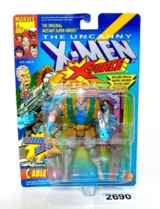 CABLE 1st Ed The Uncanny X-Men X-Force 90s 1990s Marvel ToyBiz 1992 High Grade - Picture 1 of 6
