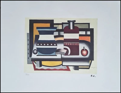 FERNAND LÉGER * Still Life * 50 x 70 cm * signed lithograph * limited # 58/300 - Bild 1 von 4