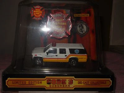 code 3 east windsor fire department  suburban diecast - Image 1 of 4