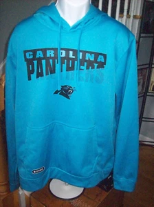 Carolina Panthers Auténtico Equipo Ropa Sudadera con Capucha Nueva sin Etiquetas XL - Imagen 1 de 17