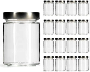 Set Da 72 Vasi 314 Ml Std Con Tappi 63 Twist off Idonei Alla Bollitura - Vasetti - Foto 1 di 12