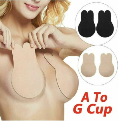 Silicone Nipple Cover Adhesive Breast Lift Up Tape Push Up Invisible Bra UK