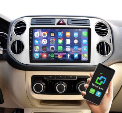 KHH 2+64GB Für VW Tiguan 5N 2007-2016 Carplay Android 13.0 Autoradio BT GPS Navi RDS