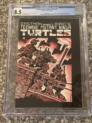Teenage Mutant Ninja Turtles (TMNT) #1 - First Print (8.5 CGC) - Image 1 of 3