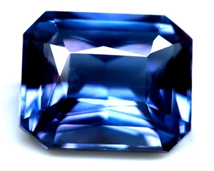 12.70 Ct Certified Natural Alexandrite Color Change Square Cut Loose Gemstone - Picture 1 of 3