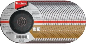 Makita A-95956-25 36er Körnung INOX Schleifscheibe (25er Pack), 4-1/2" x 1/4" x 7/8" - Bild 1 von 2