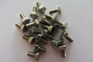 20 Stk. M3 x 6mm Sechskant-Zylinderschrauben Stahl - Bild 1 von 3