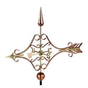 Good Directions Weathervanes 24.0" X 5" X 32.0" Victorian Arrow - Pure Copper - Picture 1 of 1