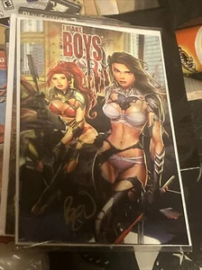 I Make Boys Cry #2 Randy Green LENTICULAR Variant. *Signed* Benny Powell. NM - Picture 1 of 2