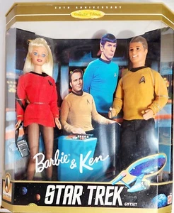 Barbie & Ken Star Trek Geschenkset 30th Anniversary Sammleredition Mattel 1996 - Bild 1 von 2