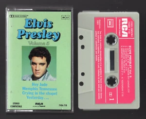 K7 Audio ★ Elvis Presley - Volume 5 ★ Cassette Tape RCA 7486718 - Foto 1 di 2