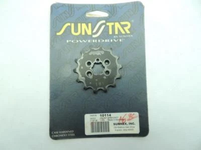 10114 New Sunstar Front Sprocket 14T W8085 — 第 1/2 张图片