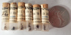 Antique Watch Hair Spring Stud Screw Assortment for WALTHAM Pocket Watches - Picture 1 of 3