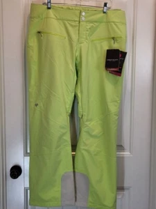 Obermeyer Women's Bliss Ski Pants Color - With A Twist (Highlighter Yellow) - Picture 1 of 10