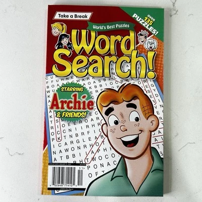Take a Break Word Search Puzzle Book Starring Archie & Friends Over 135 Puzzles - Image 1 of 4
