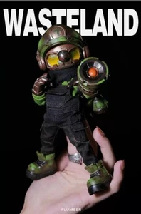 Weartdoing Wasteland Nuclear Boy - Green Plumber Action Figure New Perfect LUIGI - Picture 1 of 6