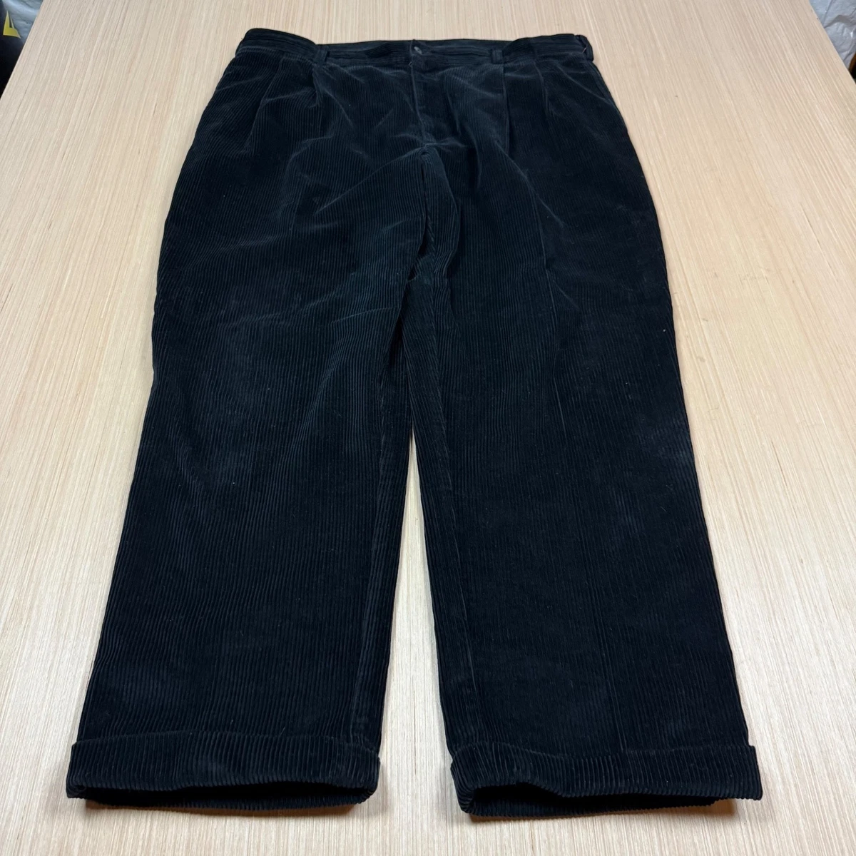 古着)90〜00s jos.a.bank ワイドリネンスラックス パンツ 古着)90〜00s